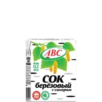Сок АВС Березовый 0,2л*27